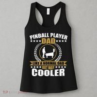 Great Pinball Player Dad Game Pinball Women's Tank Top thumb 3