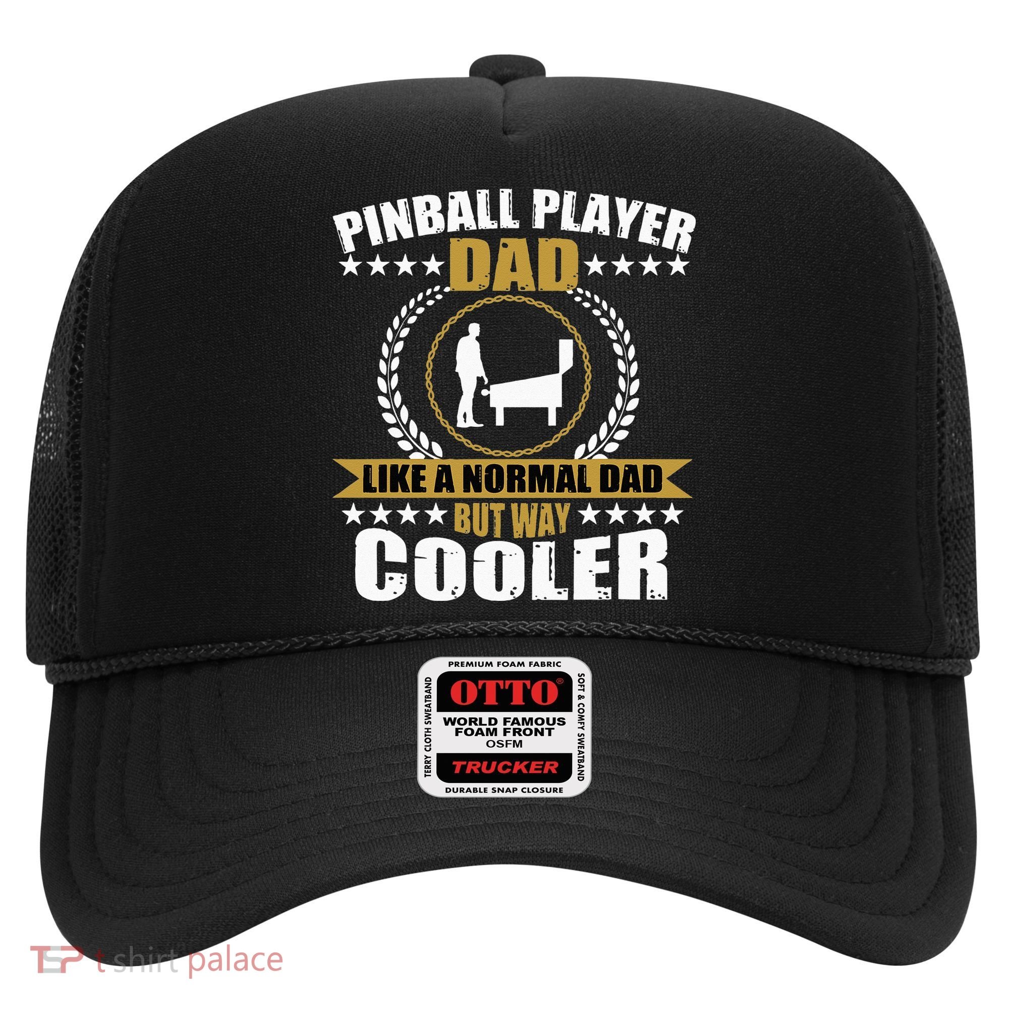 Great Pinball Player Dad Game Pinball Hat