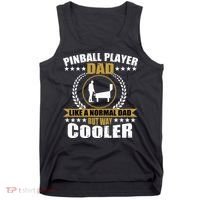 Great Pinball Player Dad Game Pinball Tank Top thumb 0
