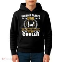 Great Pinball Player Dad Game Pinball Kids Hoodie thumb 4