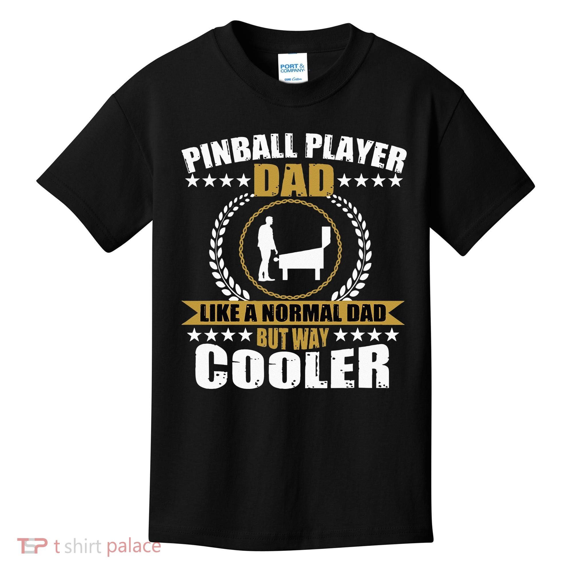 Great Pinball Player Dad Game Pinball Kids T-Shirt