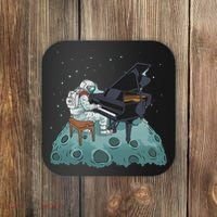 Grand Piano Pianist Gift Astronaut Music Piano Coaster thumb 0