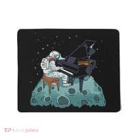 Grand Piano Pianist Gift Astronaut Music Piano Mousepad thumb 0