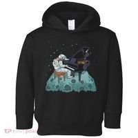 Grand Piano Pianist Gift Astronaut Music Piano Toddler Hoodie thumb 0