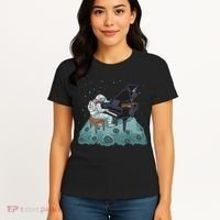 Grand Piano Pianist Gift Astronaut Music Piano Women's T-Shirt thumb 4