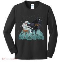 Grand Piano Pianist Gift Astronaut Music Piano Kids Long Sleeve Shirt thumb 0