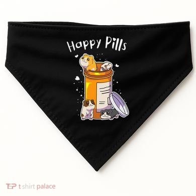Guinea Pigs Pills Anime Cute Gift USA-Made Doggie Bandana