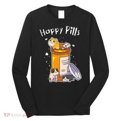 Guinea Pigs Pills Anime Cute Gift Long Sleeve Shirt