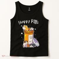 Guinea Pigs Pills Anime Cute Gift Tank Top thumb 2