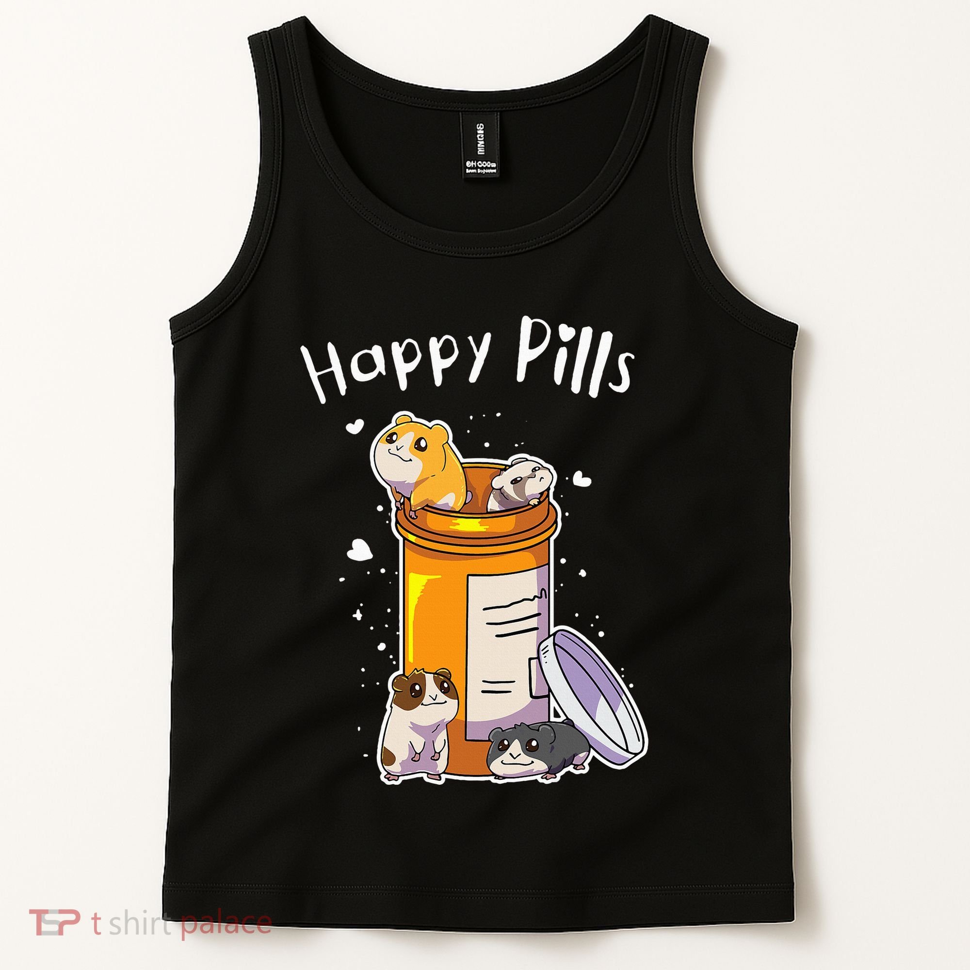 Guinea Pigs Pills Anime Cute Gift Tank Top