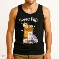 Guinea Pigs Pills Anime Cute Gift Tank Top thumb 3