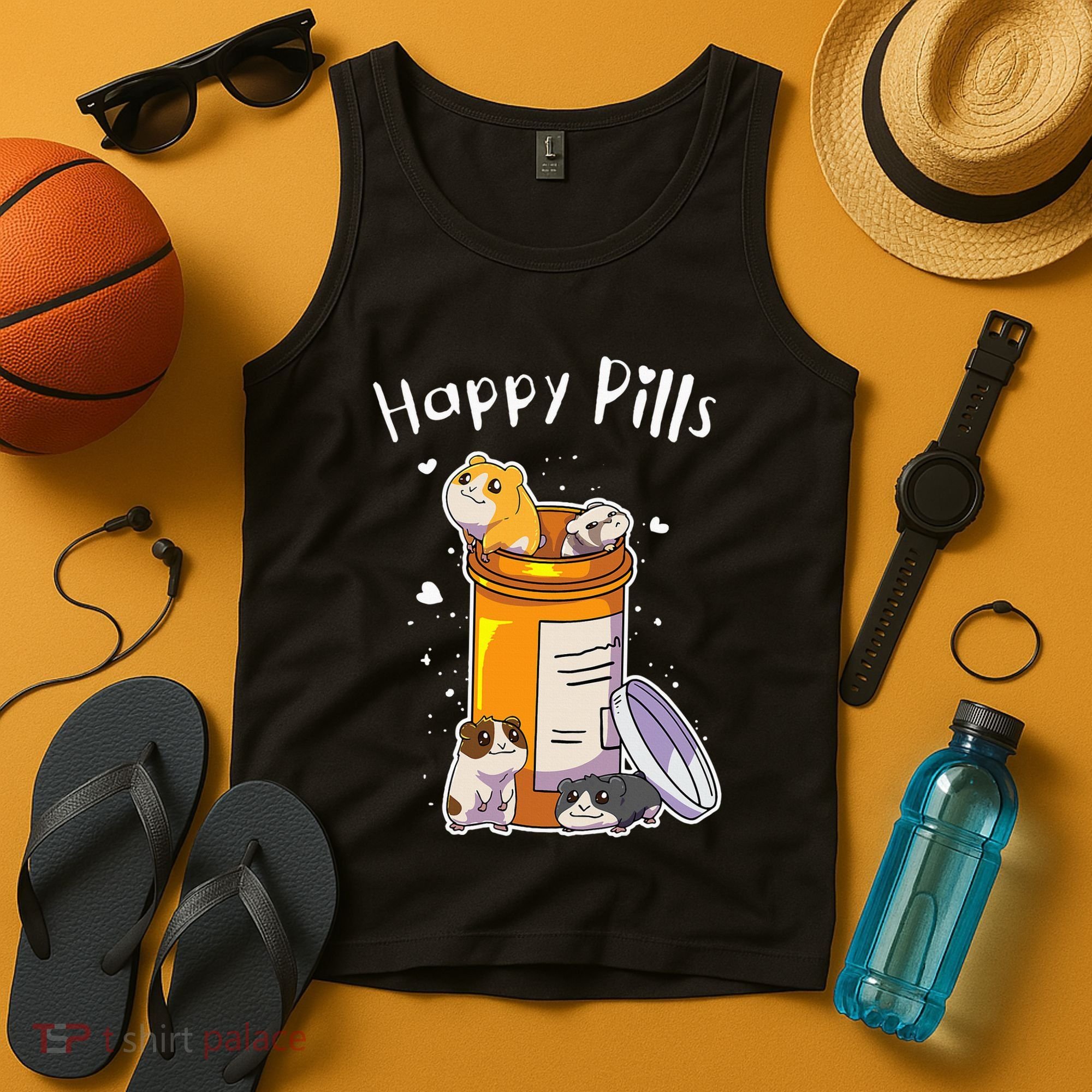 Guinea Pigs Pills Anime Cute Gift Tank Top