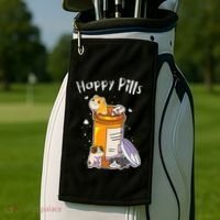 Guinea Pigs Pills Anime Cute Gift Golf Towel thumb 2