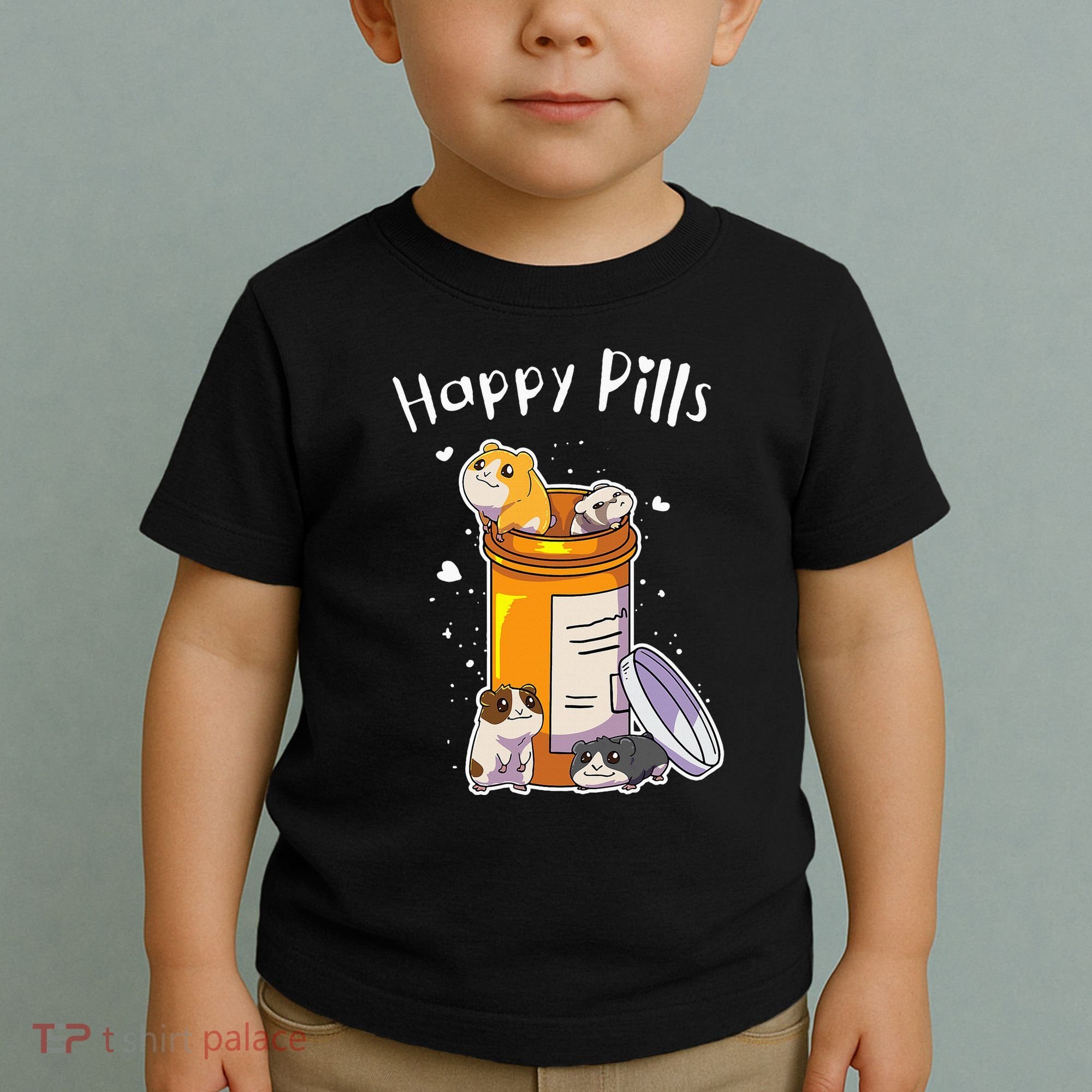 Guinea Pigs Pills Anime Cute Gift Toddler T-Shirt