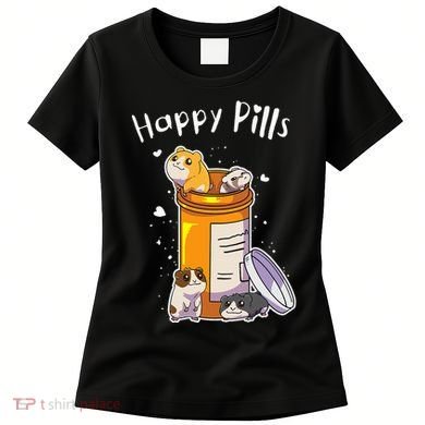 Guinea Pigs Pills Anime Cute Gift Women's T-Shirt