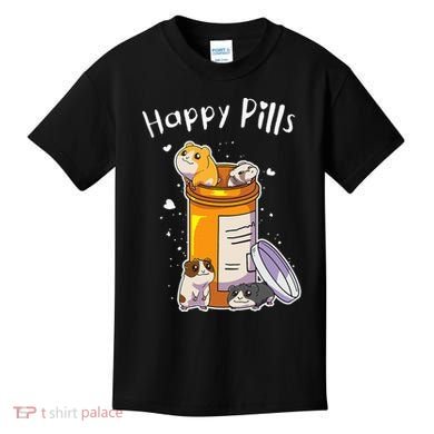 Guinea Pigs Pills Anime Cute Gift Kids T-Shirt