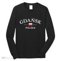 Gdansk Polska Polish Coordinates Long Sleeve Shirt thumb 0