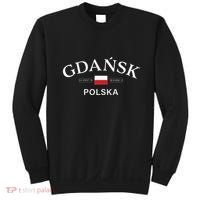 Gdansk Polska Polish Coordinates Sweatshirt thumb 0