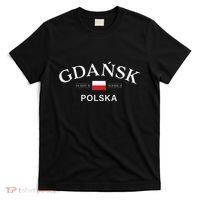 Gdansk Polska Polish Coordinates T-Shirt thumb 0