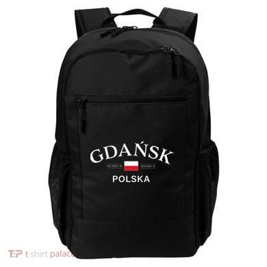 Gdansk Polska Polish Coordinates Backpack