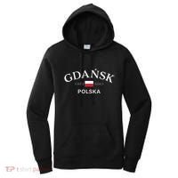 Gdansk Polska Polish Coordinates Women's Hoodie thumb 0