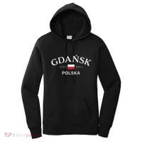 Gdansk Polska Polish Coordinates Women's Hoodie thumb 0