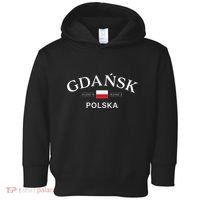 Gdansk Polska Polish Coordinates Toddler Hoodie thumb 0
