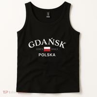 Gdansk Polska Polish Coordinates Tank Top thumb 2
