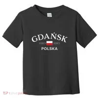 Gdansk Polska Polish Coordinates Toddler T-Shirt thumb 0