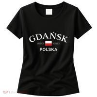 Gdansk Polska Polish Coordinates Women's T-Shirt thumb 0