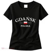 Gdansk Polska Polish Coordinates Women's T-Shirt thumb 0
