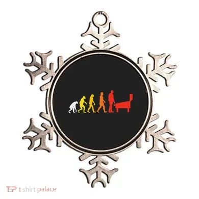 Great Pinball Player Evolution Gamer Pinball Ornament
