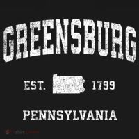 Greensburg Pennsylvania Pa Vintage Sports T-Shirt thumb 7