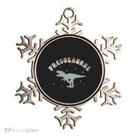 Groovy Pregosaurus Pregnancy Announcet Expecting Mom Gift Ornament thumb 0