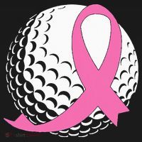 Golf Pink Ribbon Breast Cancer Awareness T-Shirt thumb 7