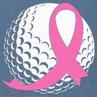 Golf Pink Ribbon Breast Cancer Awareness Comfort Colors Garment-Dyed Hooded Sweatshirt thumb 2