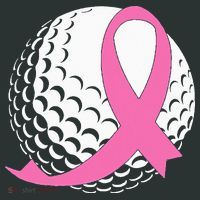 Golf Pink Ribbon Breast Cancer Awareness Infant Baby Jersey Bodysuit thumb 2