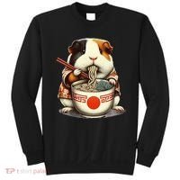 Guinea Pig Ramen Kawaii Neko Japanese Noodles Aesthetic Sweatshirt thumb 0