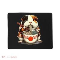 Guinea Pig Ramen Kawaii Neko Japanese Noodles Aesthetic Mousepad thumb 0