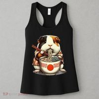 Guinea Pig Ramen Kawaii Neko Japanese Noodles Aesthetic Women's Tank Top thumb 3