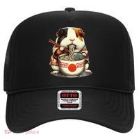 Guinea Pig Ramen Kawaii Neko Japanese Noodles Aesthetic Hat thumb 0
