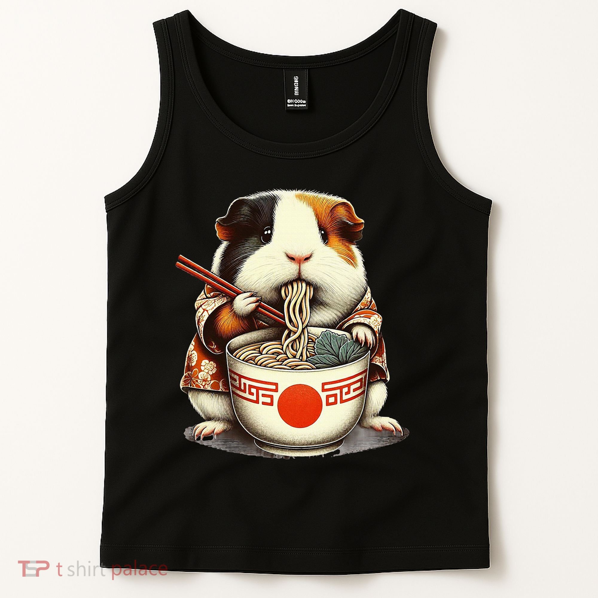 Guinea Pig Ramen Kawaii Neko Japanese Noodles Aesthetic Tank Top