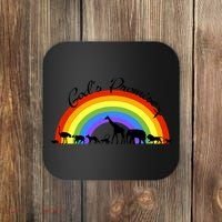 God's Promise Rainbow, Animals Of Noah's Ark Coaster thumb 0