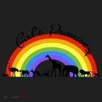 God's Promise Rainbow, Animals Of Noah's Ark Tumbler thumb 3