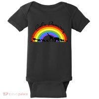 God's Promise Rainbow, Animals Of Noah's Ark Baby Bodysuit thumb 0