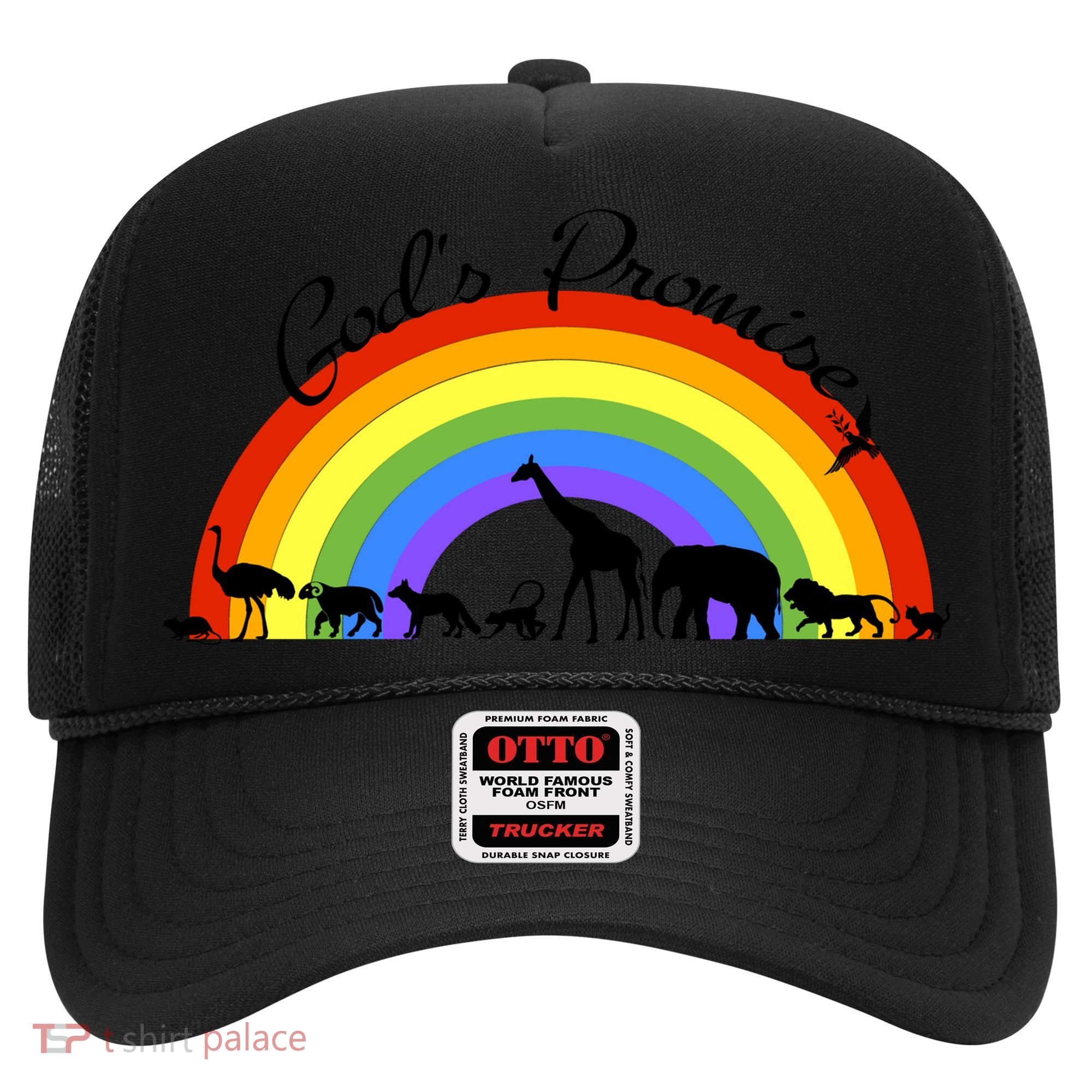 God's Promise Rainbow, Animals Of Noah's Ark Hat