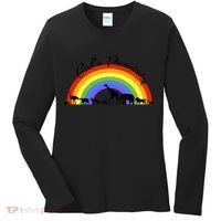 God's Promise Rainbow, Animals Of Noah's Ark Women's Long Sleeve Shirt thumb 0