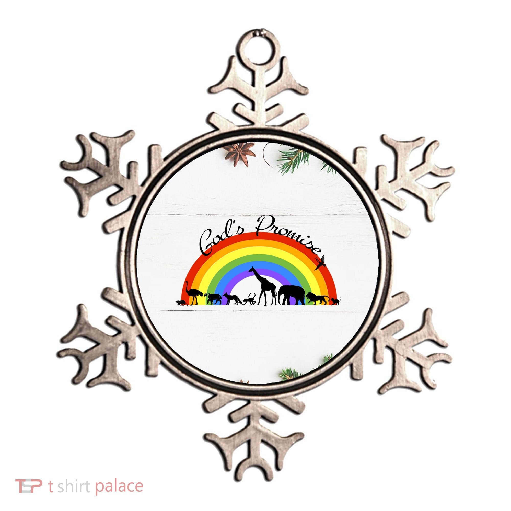 God's Promise Rainbow, Animals Of Noah's Ark Ornament