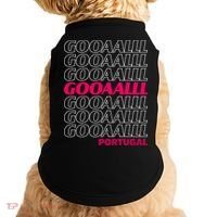 GOOOAAALLL Portugal Soccer Fan Apparel Goal Doggie Tank thumb 0