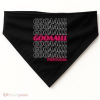 GOOOAAALLL Portugal Soccer Fan Apparel Goal USA-Made Doggie Bandana thumb 0
